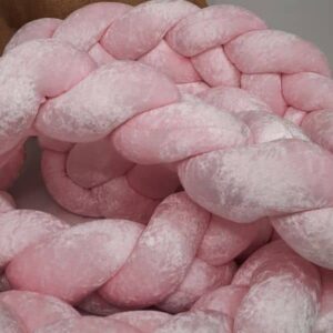 Tresse de lit 3m60 à 3 brins - Brillant rose