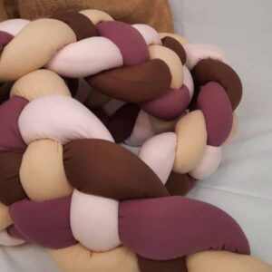 Tresse de lit 3m00 à 4 brins - Mauve