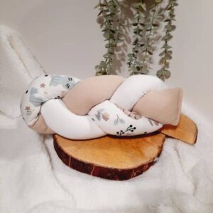 Coussin tressé Hérisson